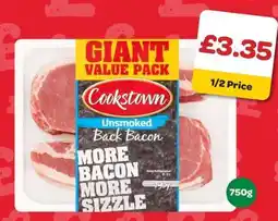 Spar Cookstown Unsmoked Back Bacon offer