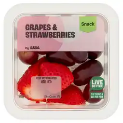 Asda ASDA Grapes & Strawberries 90g offer
