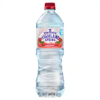 Asda Highland Spring Highland Spring Strawberry Still Spring Water 750ml offer