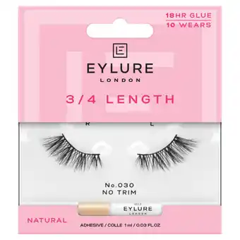 Asda Eylure London Natural 3/4 Length offer