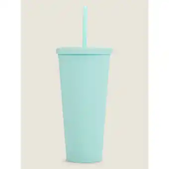 Asda George Home Green Soft Touch Soda Cup 700ml offer