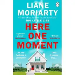 Asda Paperback Here One Moment by Liane Moriarty offer
