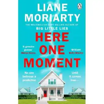 Asda Paperback Here One Moment by Liane Moriarty offer