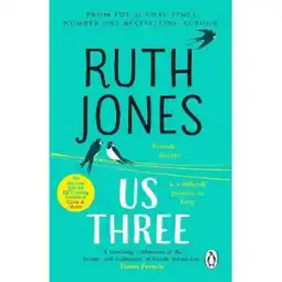Asda Paperback Us Three by Ruth Jones offer
