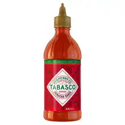 Iceland Tabasco Sriracha Sauce 256ml offer
