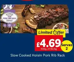 Lidl Slow Cooked Hoisin Pork Rib Rack offer