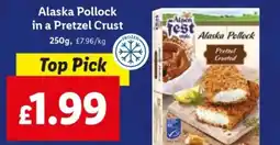 Lidl Alaska Pollock in a Pretzel Crust offer