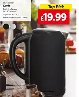 Lidl SILVERCREST Kettle offer