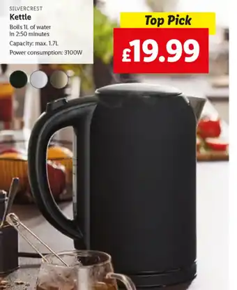 Lidl SILVERCREST Kettle offer