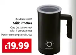 Lidl LIVARNO HOME Milk Frother offer