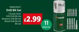 Lidl PARKSIDE Drill Bit Set offer