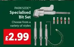 Lidl PARKSIDE Specialised Bit Set offer