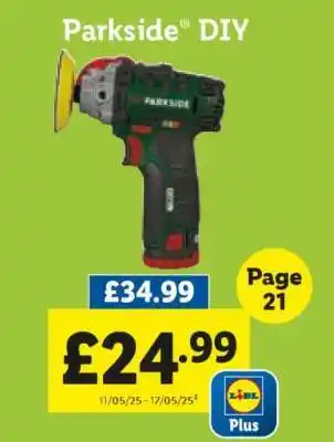 Lidl Parkside DIY offer