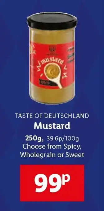 Lidl Mustard offer