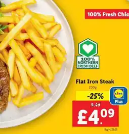 Lidl Flat Iron Steak offer