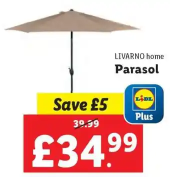 Lidl LIVARNO HOME Parasol offer