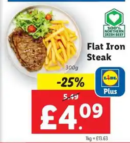 Lidl Flat Iron Steak offer