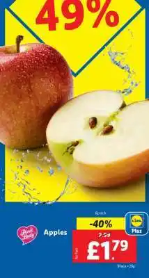 Lidl Apples offer