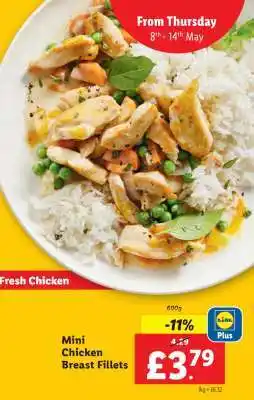 Lidl Mini Chicken Breast Fillets offer