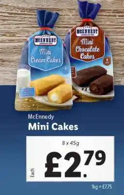 Lidl McEnnedy Mini Cakes offer