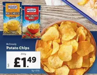 Lidl McEnnedy Potato Chips offer