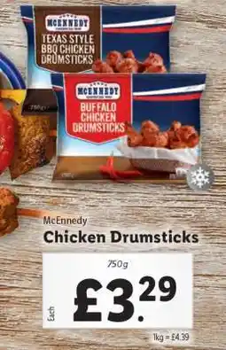Lidl McEnnedy Chicken Drumsticks offer