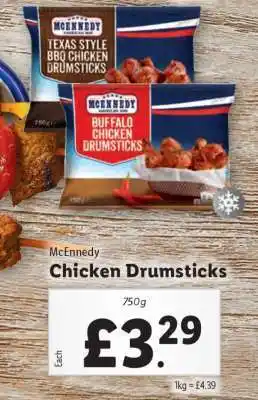 Lidl McEnnedy Chicken Drumsticks offer