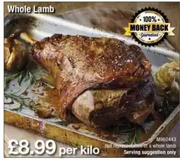 Makro Whole Lamb offer