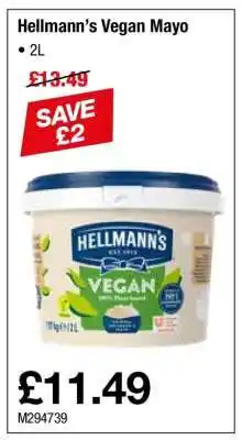 Makro Hellmann’s Vegan Mayo offer