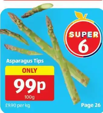 Aldi Asparagus Tips offer