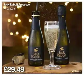Makro Jack Rabbit Prosecco offer
