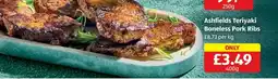 Aldi Ashfields Teriyaki Boneless Pork Ribs offer