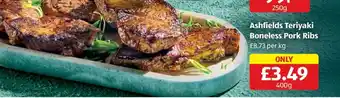 Aldi Ashfields Teriyaki Boneless Pork Ribs offer