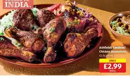 Aldi Ashfields Tandoori Chicken Drumsticks offer