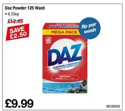 Makro Daz Powder 125 Wash offer
