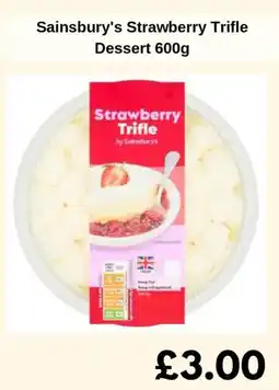 Sainsbury's Sainsbury's Strawberry Trifle Dessert offer