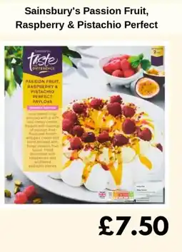 Sainsbury's Sainsbury's Passion Fruit, Raspberry & Pistachio Perfect offer