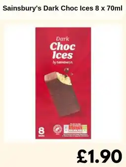 Sainsbury's Sainsbury's Dark Choc Ices offer