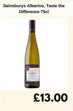 Sainsbury's Sainsburys Albarino, Taste the Difference offer