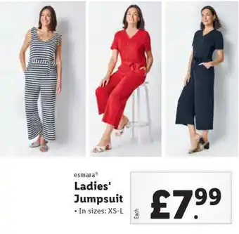 Lidl esmara Ladies' Jumpsuit offer