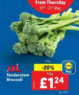 Lidl XXL Tenderstem Broccoli offer
