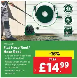 Lidl Flat Hose Reel/Hose Reel offer