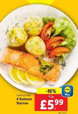 Lidl Lighthouse Bay 4 Salmon Darnes offer