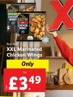 Lidl Red Hen XXL Marinated Chicken Wings offer