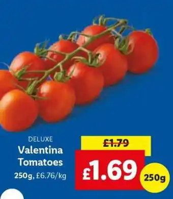 Lidl Deluxe Valentina Tomatoes offer
