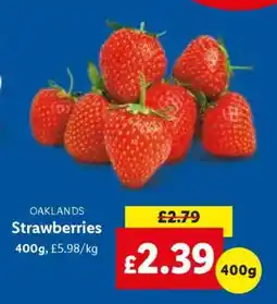 Lidl Oaklands Strawberries offer