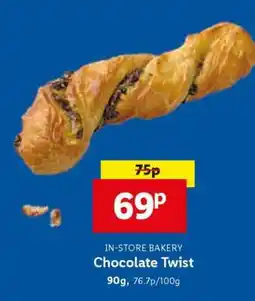 Lidl Chocolate Twist offer