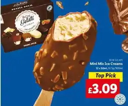Lidl BON GELATI Mini Mix Ice Creams offer