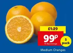 Lidl Medium Oranges offer