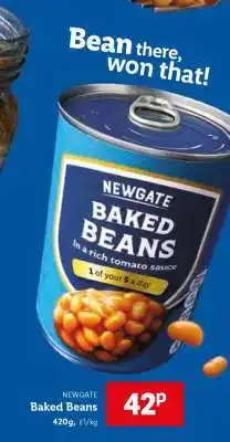 Lidl Newgate Baked Beans offer